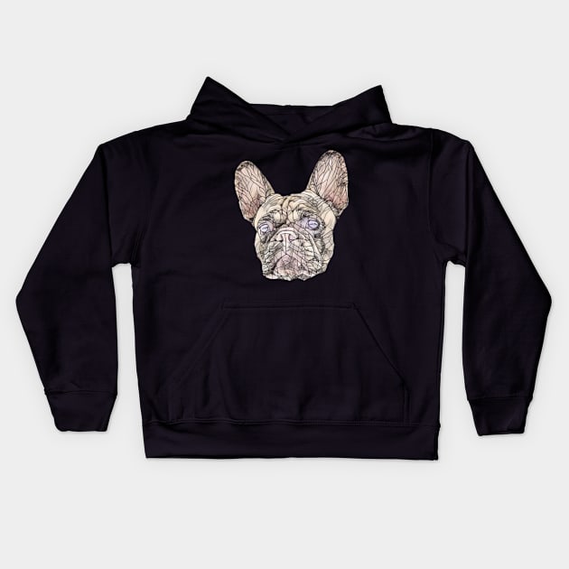 French Bulldog Kids Hoodie by DoggyStyles